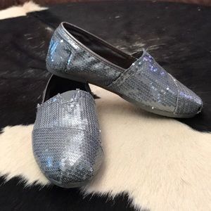 Toms sequin shoes